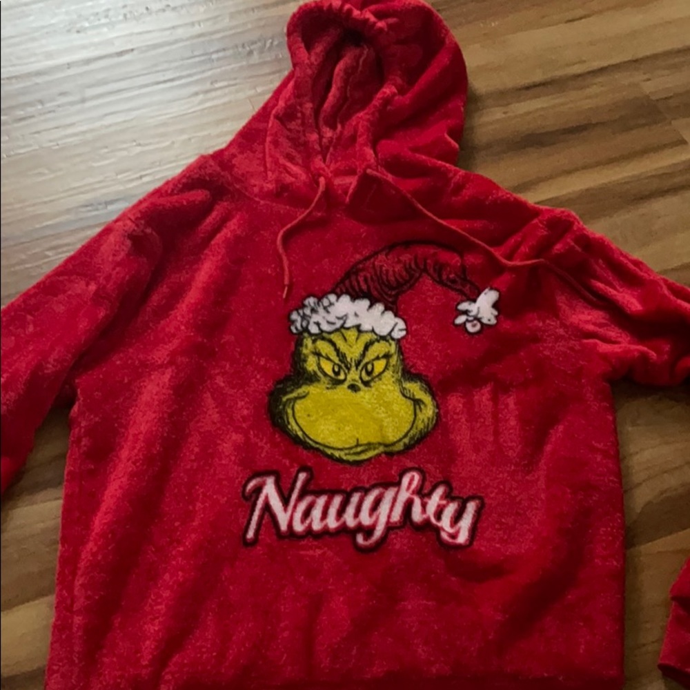 Grinch hooded sweatshirt